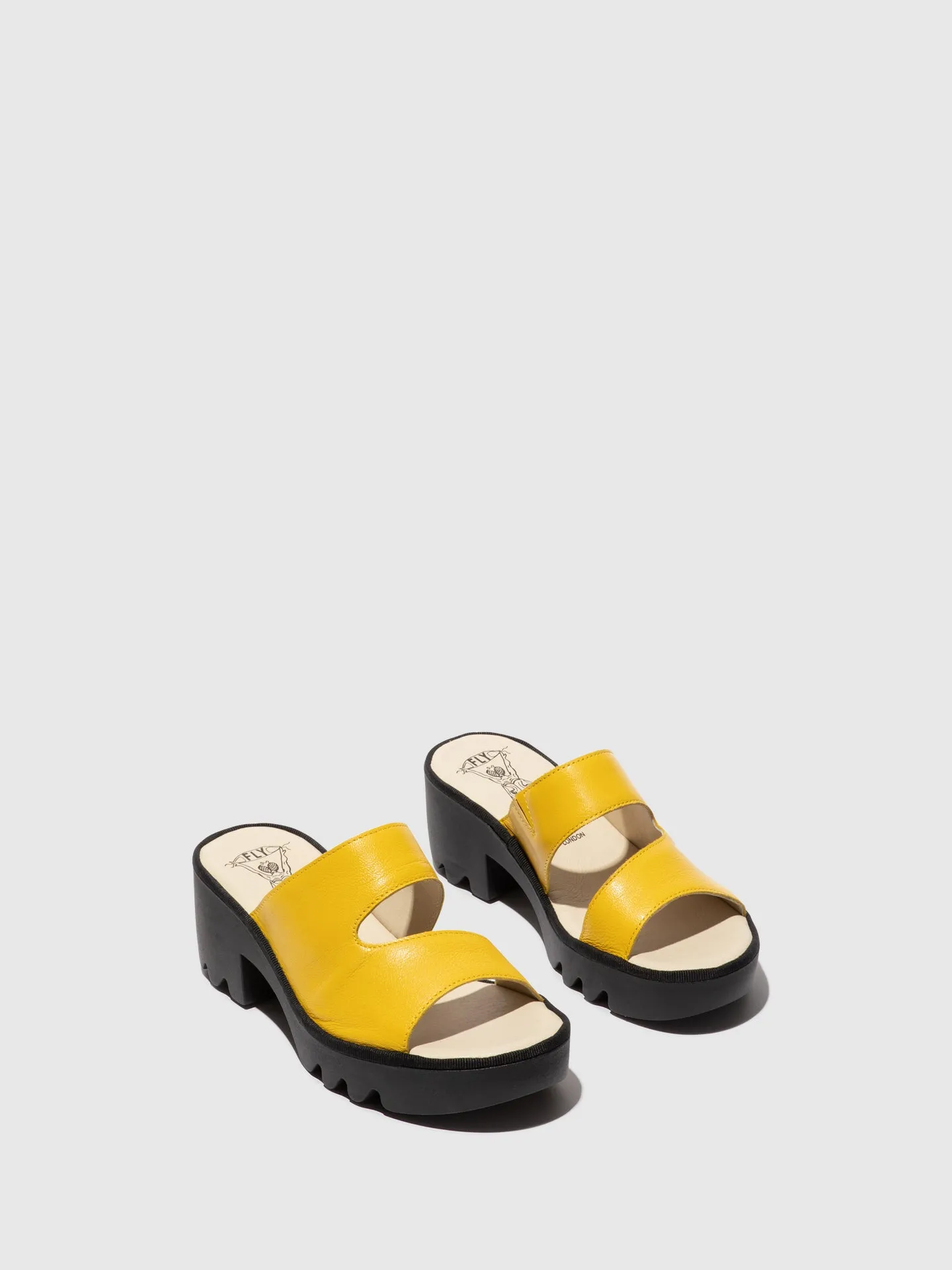 Slip-on Mules TECH493FLY YELLOW