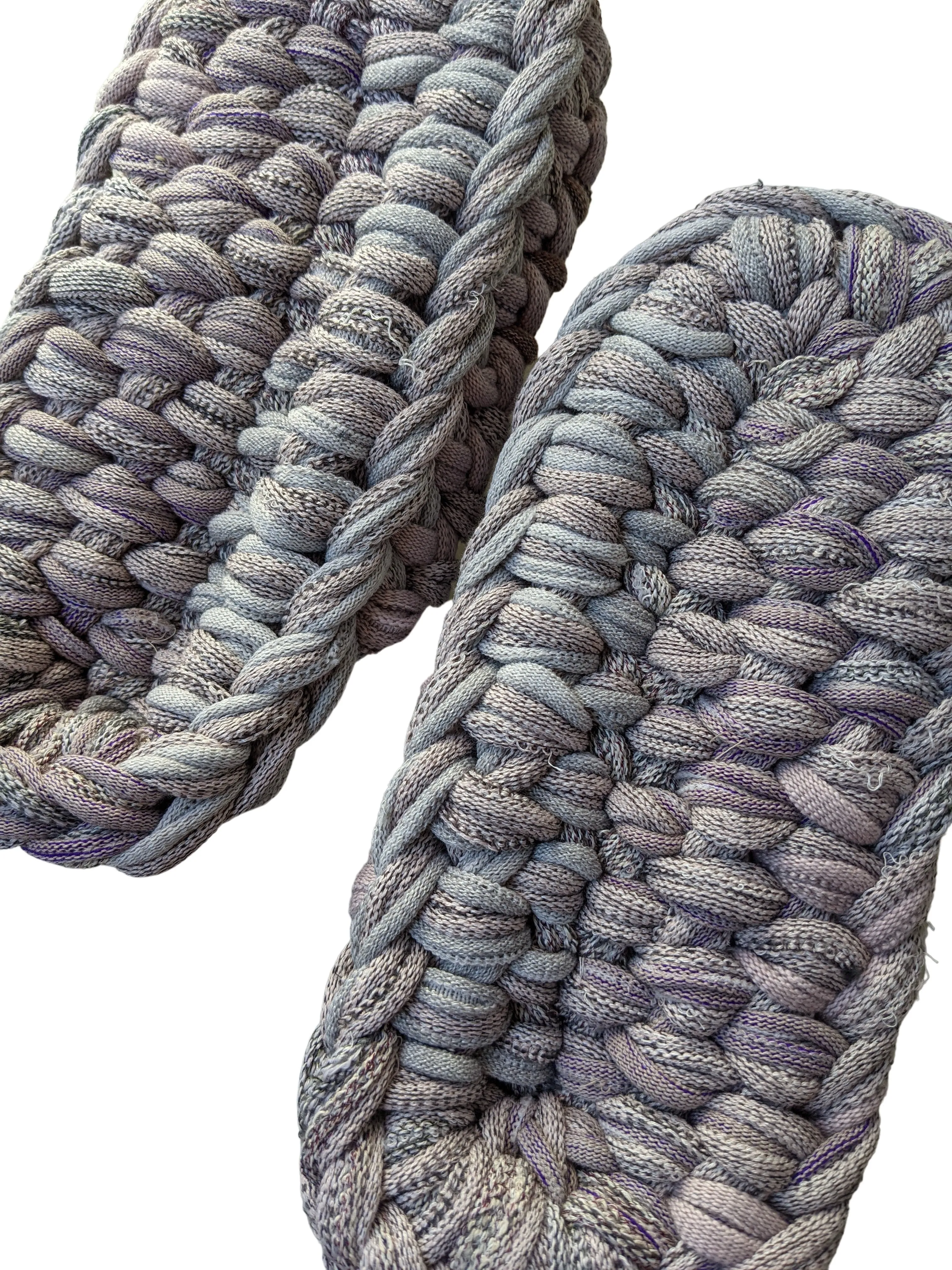 XL | Knit upcycle slippers 2021-XL11 [XL]