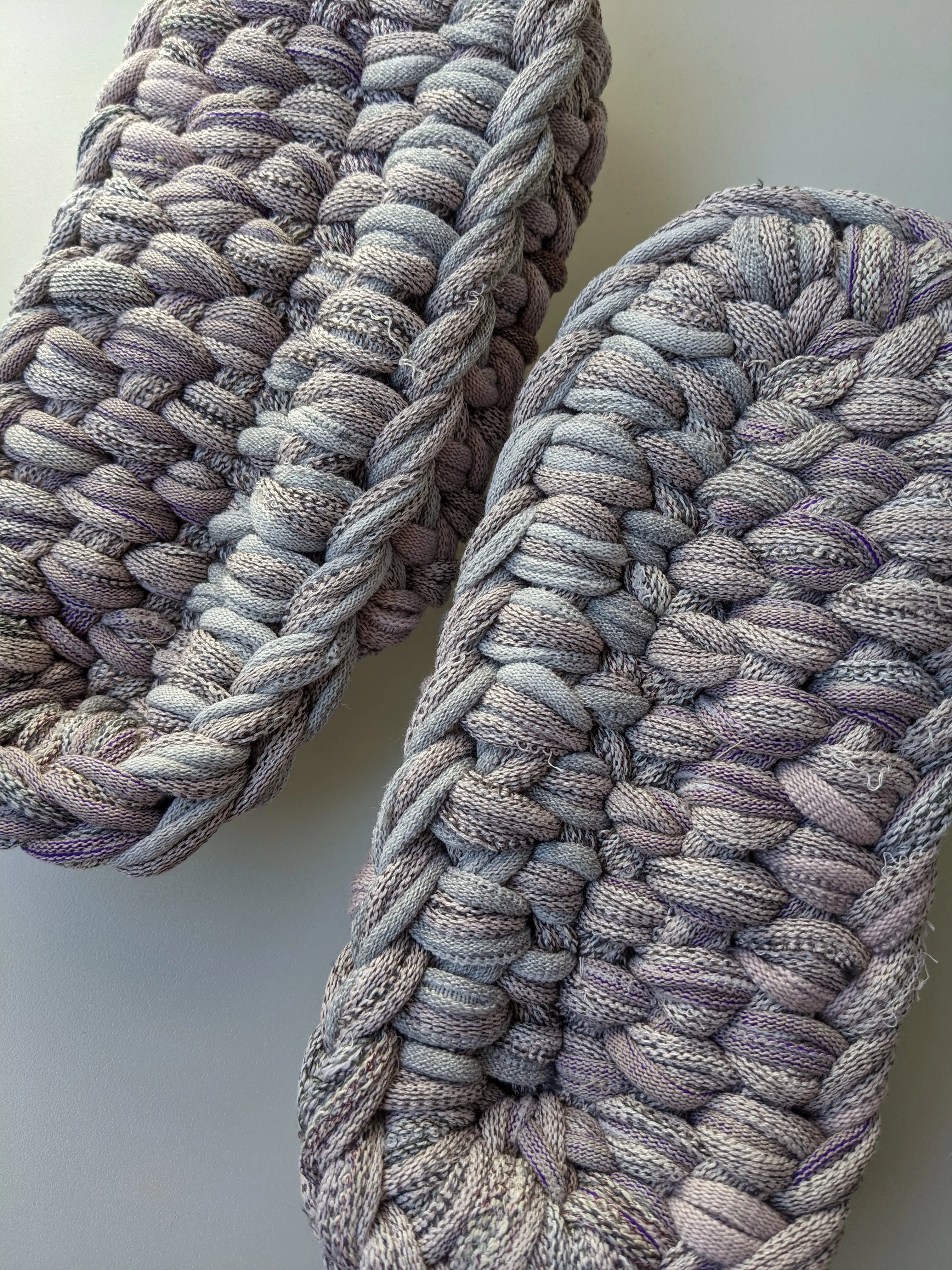 XL | Knit upcycle slippers 2021-XL11 [XL]