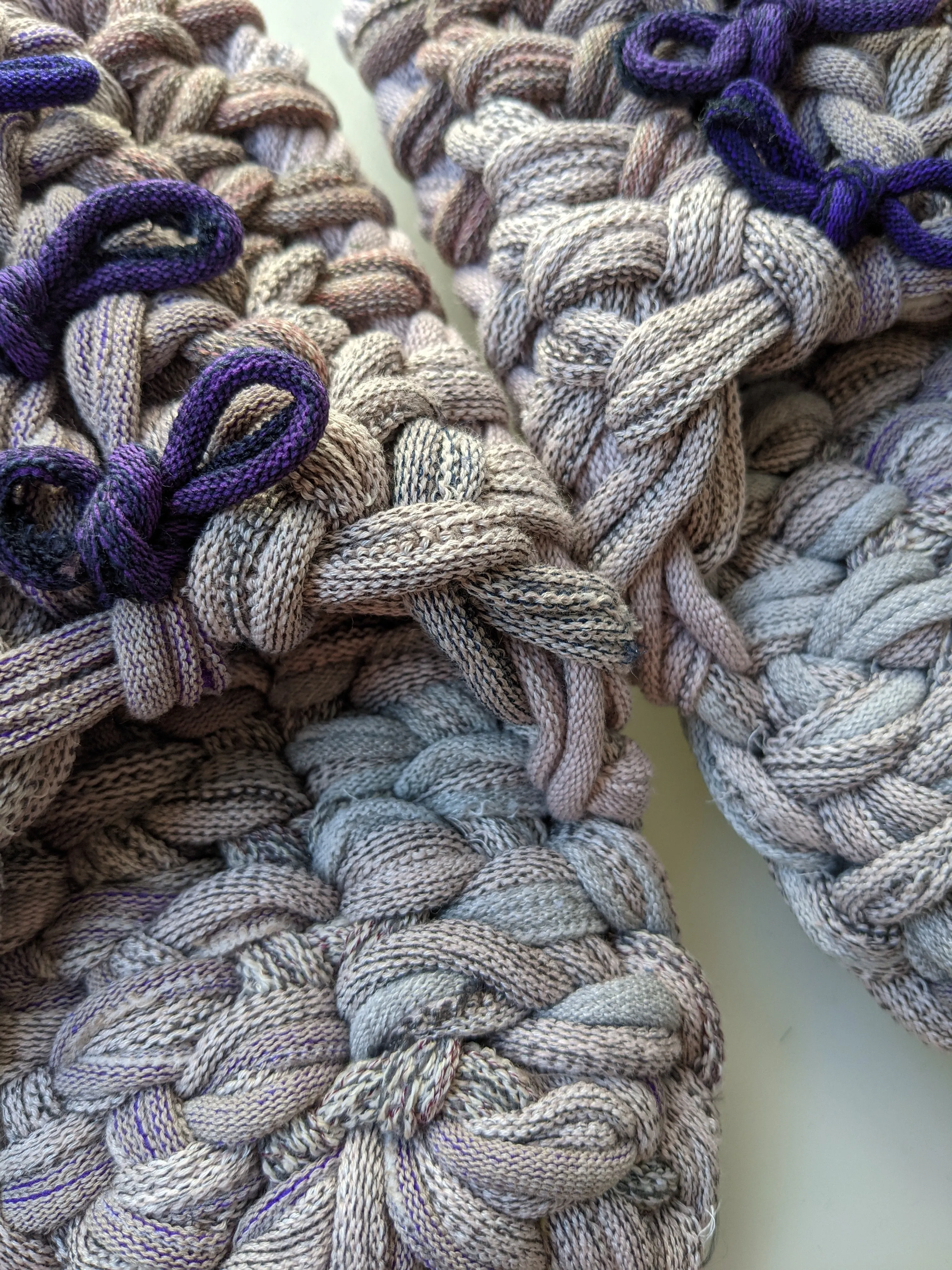 XL | Knit upcycle slippers 2021-XL11 [XL]