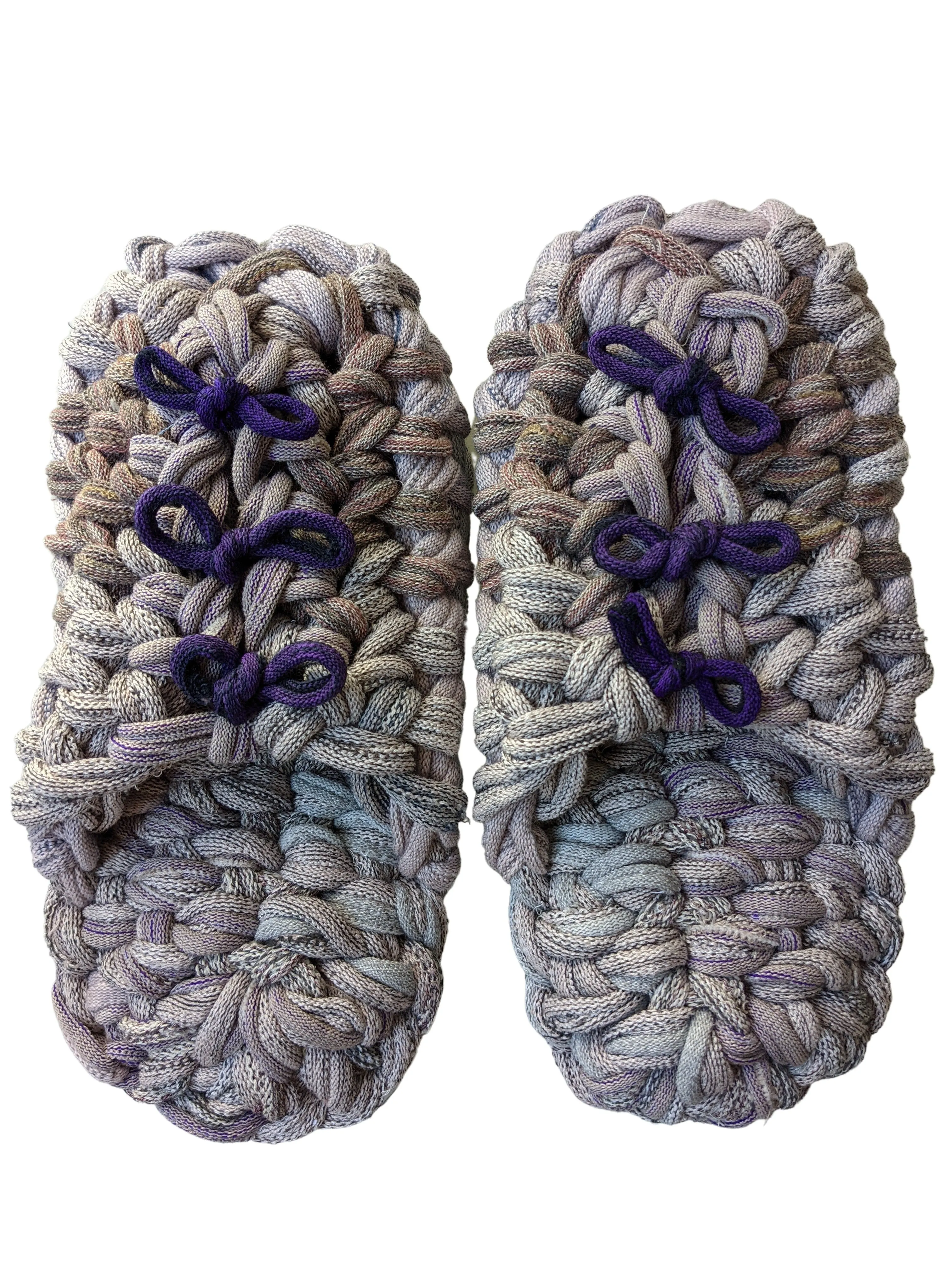 XL | Knit upcycle slippers 2021-XL11 [XL]