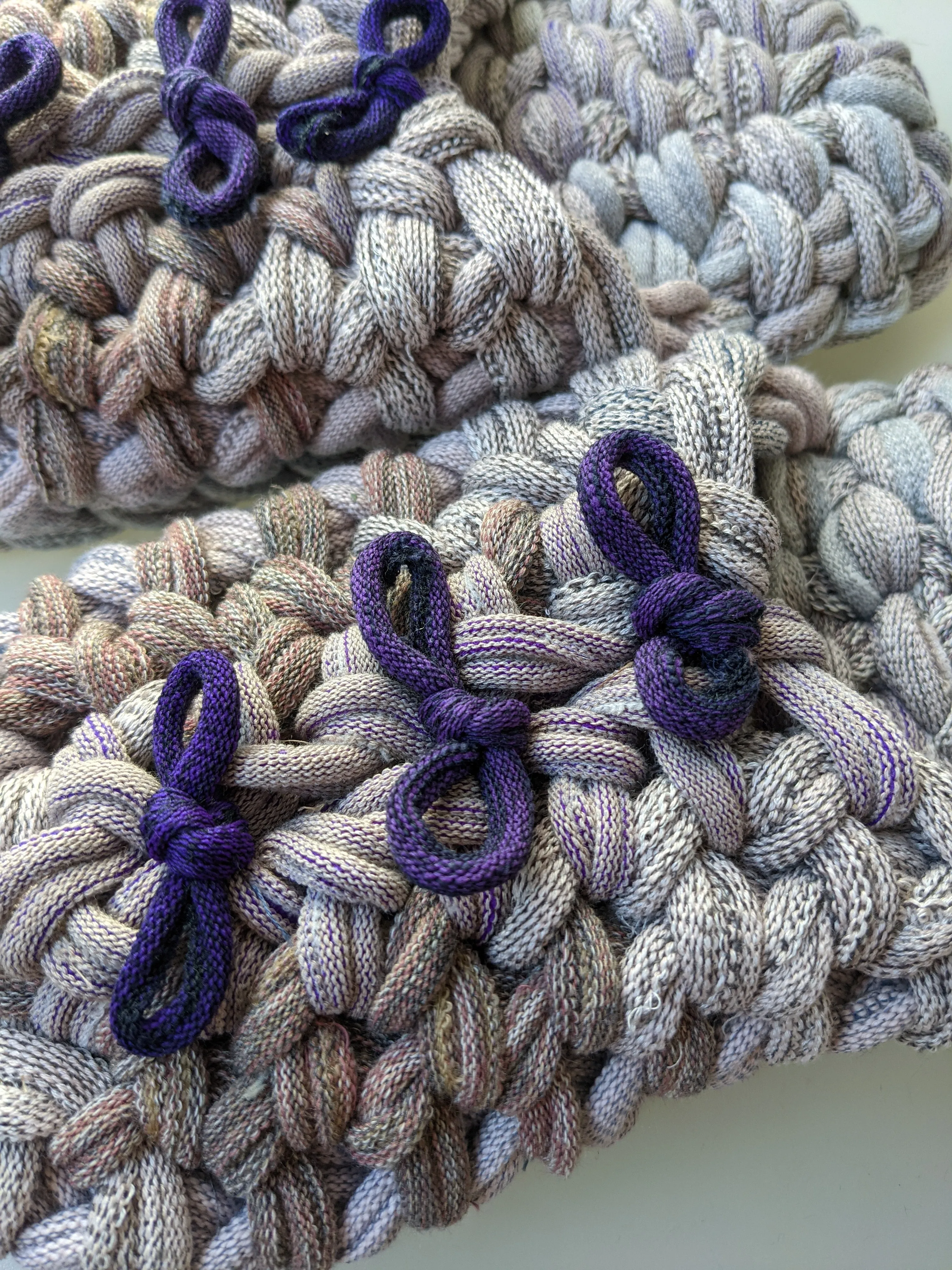 XL | Knit upcycle slippers 2021-XL11 [XL]