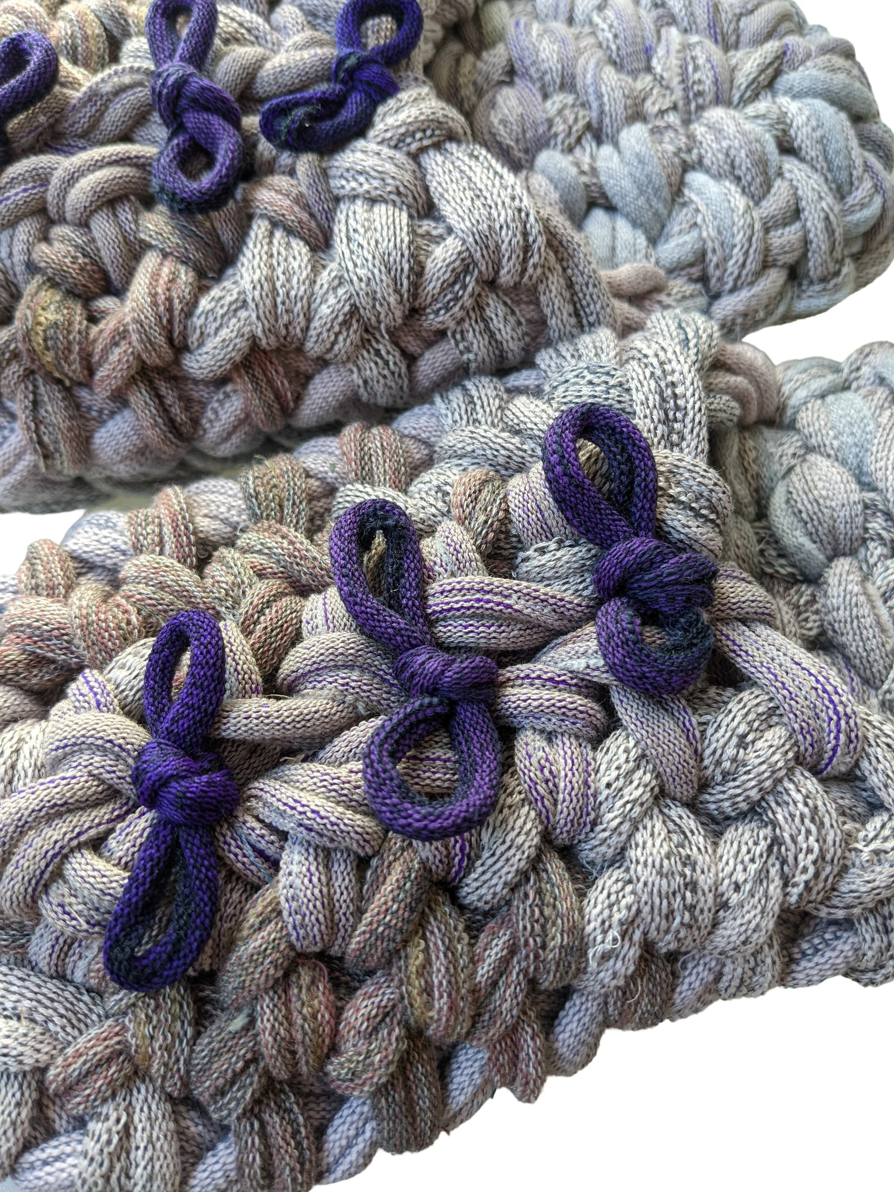 XL | Knit upcycle slippers 2021-XL11 [XL]