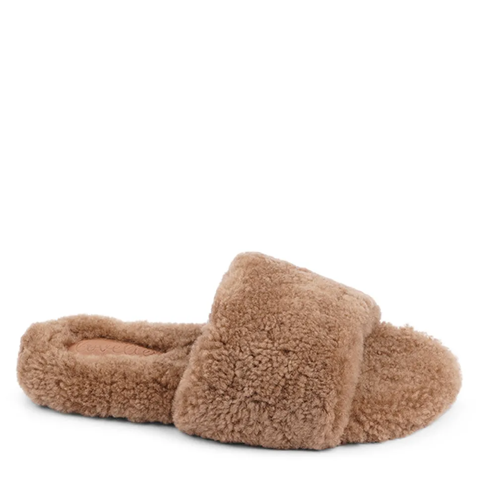 Yü Shan - Shearling Slippers