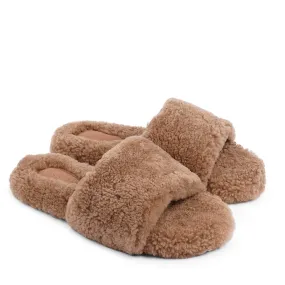 Yü Shan - Shearling Slippers