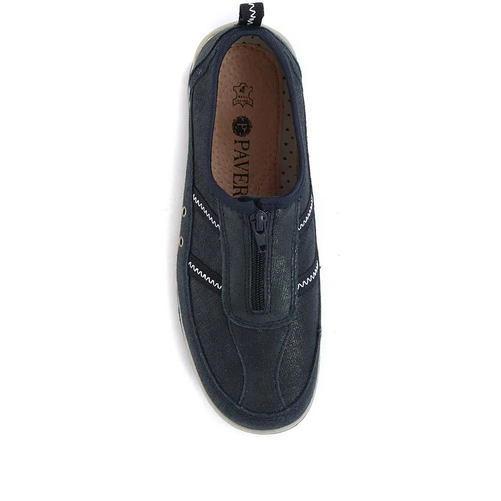 Zip Fastening Trainers - BRK30008 / 316 942